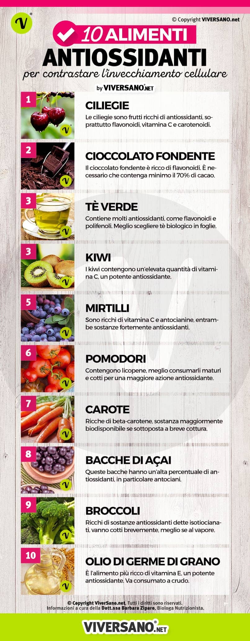 Alimentos antioxidantes: os 10 mais eficazes
