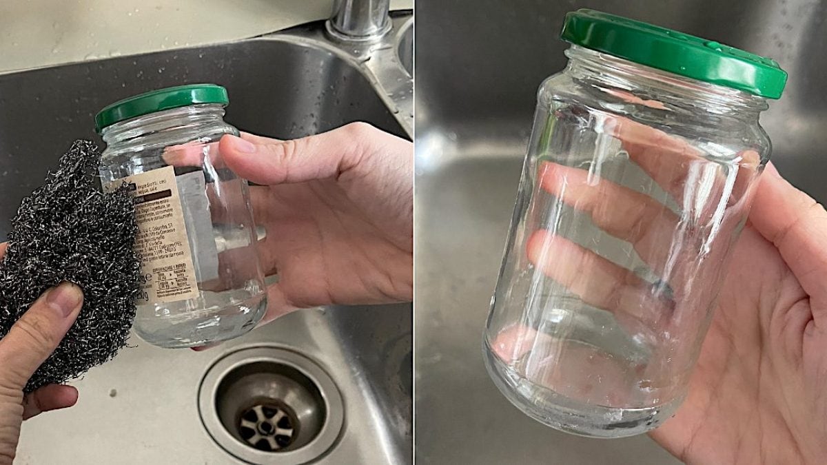 Etiquetas de frascos: como removê-las