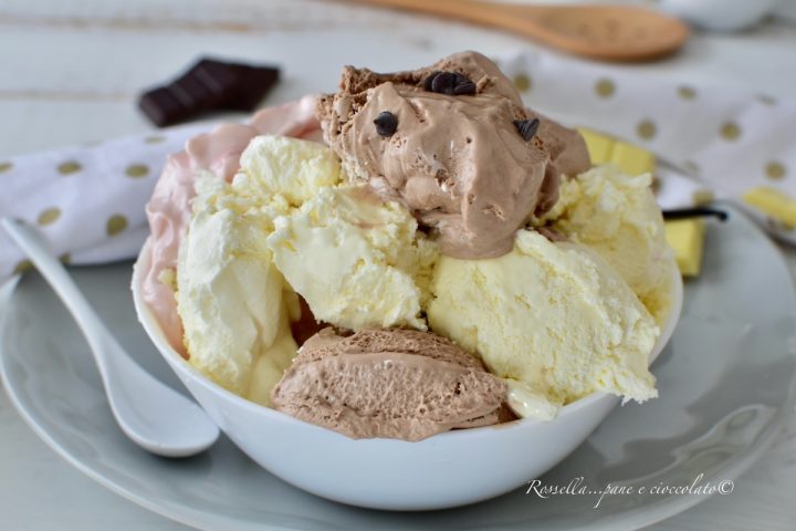 Gelado caseiro sem máquina de gelados