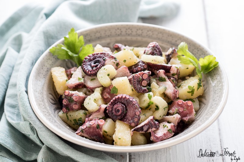 Salada de polvo e batata: a receita de um prato simples com um sabor único