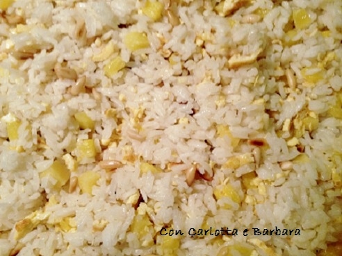 Arroz de ananás: duas receitas saborosas, com pinhões e malagueta, e com arroz basmati